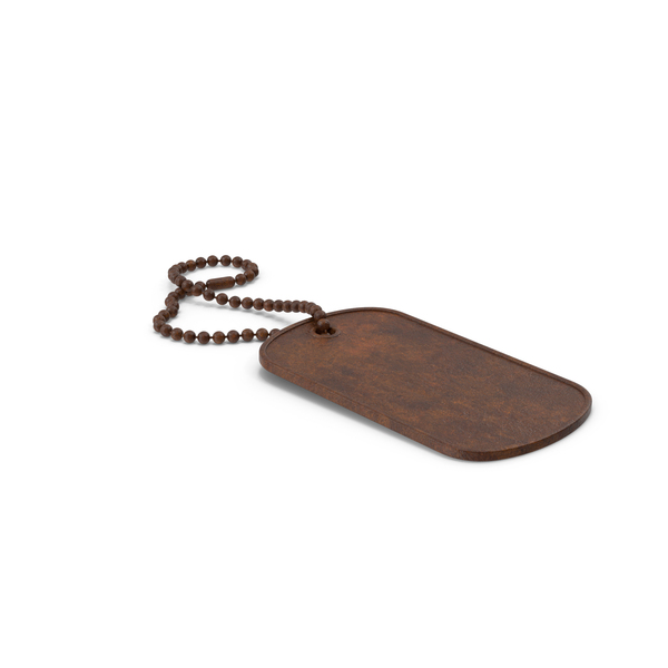 Rusty Dog Tag PNG & PSD Images
