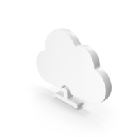Cloud Backup Internet Icon White PNG & PSD Images