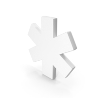 Asterisk Icon White PNG & PSD Images