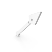 Archery Arrow Icon White PNG & PSD Images