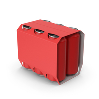 Packed Red Cans PNG & PSD Images