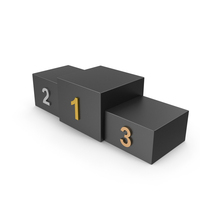 Winners Podium Black PNG & PSD Images