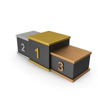 Winners Podium Black PNG & PSD Images