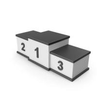 Winners Podium White PNG & PSD Images