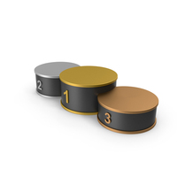 Winners Podium Black PNG & PSD Images