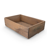 Scanned Wooden Box PNG & PSD Images