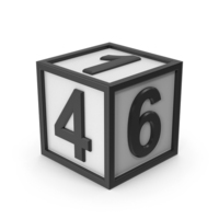 Number Cube PNG & PSD Images