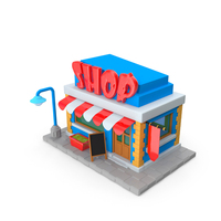 Cartoon Shop PNG & PSD Images