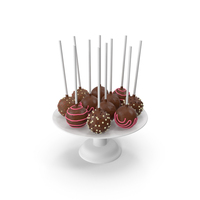 Cake Pops In A Vase PNG & PSD Images