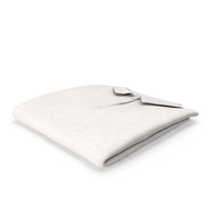 White Folded Female Buttoned Polo Neck T-Shirt PNG & PSD Images