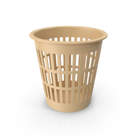 Beige Trash Can PNG & PSD Images