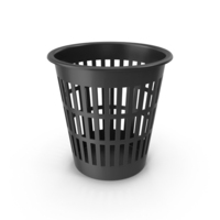 Black Trash Can PNG & PSD Images