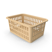 Beige Basket PNG & PSD Images