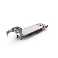 Flatbed Equipment Pickup Trailer PNG & PSD Images