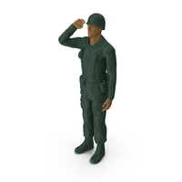 Toy Soldier Salutes PNG & PSD Images