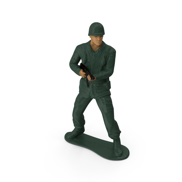 Toy Soldier With Gun PNG & PSD Images
