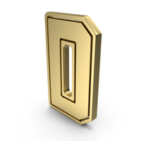 Gold Letter D PNG & PSD Images
