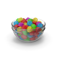 Jelly Candies In Bowl PNG & PSD Images