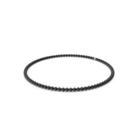 Necklace From Black Beads PNG & PSD Images