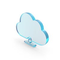 Glass Cloud Backup Icon PNG & PSD Images