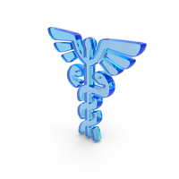Caduceus Pharmacy Serpent Icon Glass PNG & PSD Images