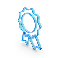 Glass Badge Outline Icon PNG & PSD Images