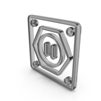 Glass Power Socket Outline Icon PNG & PSD Images