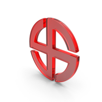 Swastika Peace Icon Glass PNG & PSD Images