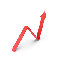 Red Rising Arrow PNG & PSD Images