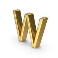 English Letter W PNG & PSD Images