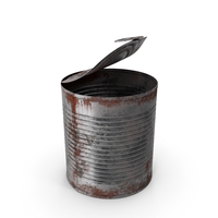 Aluminium Food Can Rust Close PNG & PSD Images