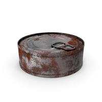 Aluminium Food Can Rust Close PNG & PSD Images
