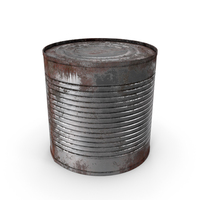 Aluminium Food Can Rust Close PNG & PSD Images