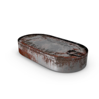 Aluminium Food Can Rust Close PNG & PSD Images