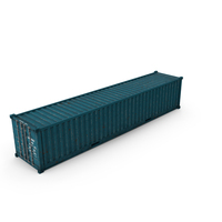 Container Ruined Blue PNG & PSD Images