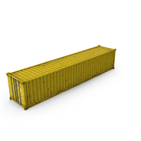 Container Ruined Yellow PNG & PSD Images