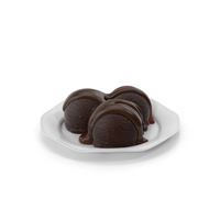 Ice Cream Dish Chocolate PNG & PSD Images