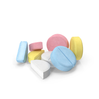 Tablet Heap Color PNG & PSD Images