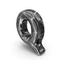 Iron Roman Alphabet Q PNG & PSD Images