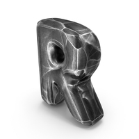 Iron Roman Alphabet R PNG & PSD Images