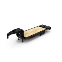 Gooseneck Hauler Pickup Trailer PNG & PSD Images