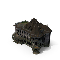Old Haunted Mansion PNG & PSD Images
