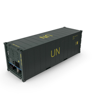 United Nations Refrigerated Container PNG & PSD Images