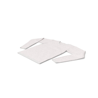 Long Sleeve Flat Male V Neck White Blank PNG & PSD Images
