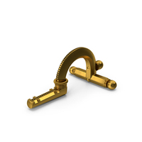 Roman Gold Fibula PNG & PSD Images
