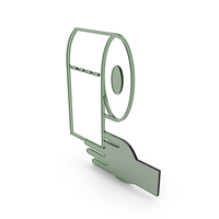 Toilet Paper Symbol PNG & PSD Images