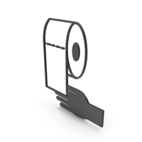 Toilet Paper Symbol PNG & PSD Images