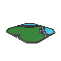 Scifi Tile Green PNG & PSD Images