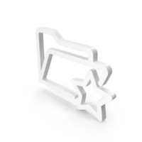 White Important Folder Icon PNG & PSD Images