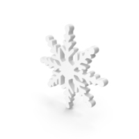 White Christmas Snowflake Icon PNG & PSD Images